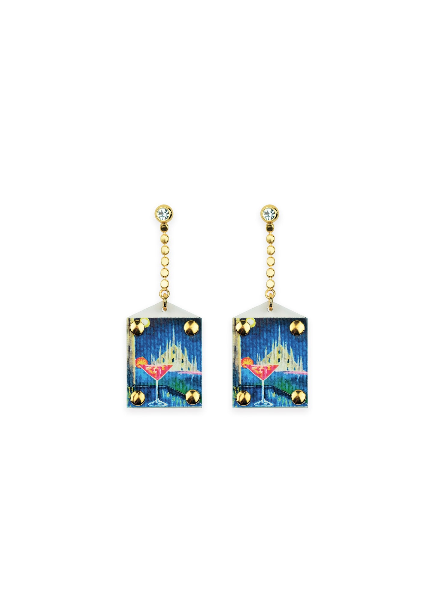 Orecchini cartolina Ape